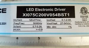 Advance XI075C200V054BST1 Ballast LED Electronic Driver 75W 0-10V Dimming Simple