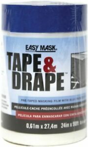 (Lot of 2) Easy Mask Tape &amp; Drape W/14 Day Tape 2&#039; X 90&#039;