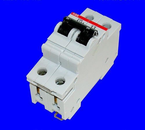 New abb circuit breaker 1.6 amp 2 p model s272-k1.6  (4 available) for sale