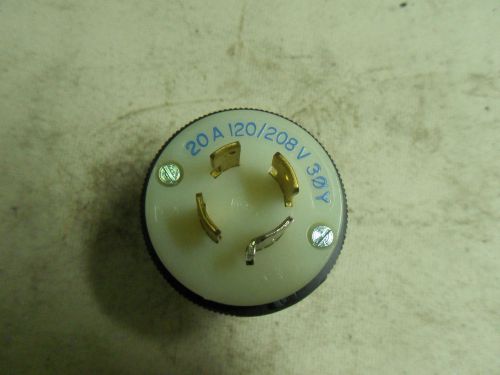 (n3-3) 1 new hubbell 2441 plug 4 pole for sale