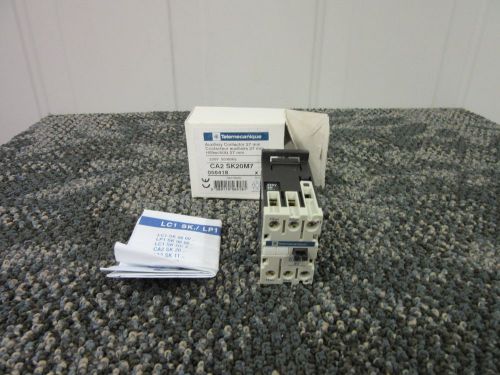 Telemecanique auxiliary contactor 27 mm 220v ca2sk20 ca2sk20m7 ca2 sk20m7 new for sale