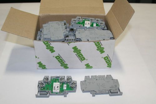 Lot of five (5) wago 859-307 relay terminal blocks for sale