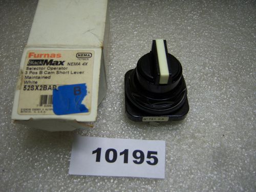 (10195) Furnas 2 Position Selector Switch 52SX2BAB