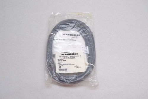 NEW TURCK PKG 3Z-6/S90 U0067 PICO FAST 125V-AC 4A 3 PIN CONNECTOR CABLE D440085