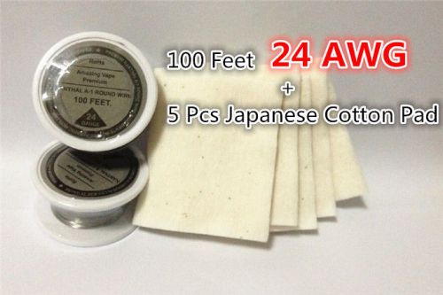 Kanthal a1 round wire 24awg,(0.51mm)100 feet, a-1 resistance resistor 24gauge for sale