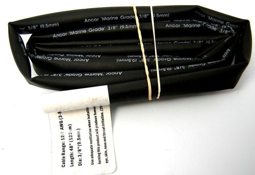 4&#039; ancor 3:1 heat shrink tubing 3/8&#034; adhesive-lined marine grade 12-8awg 304148 for sale