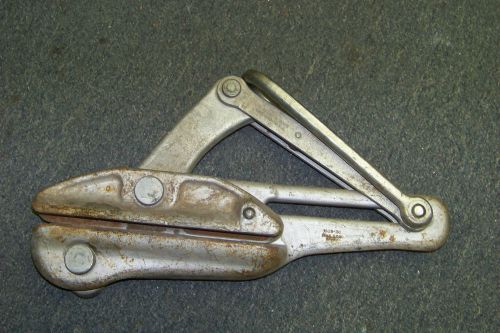Klein 1628-30 chicago grip forged .85 - 1.24 pulling grip cable puller for sale
