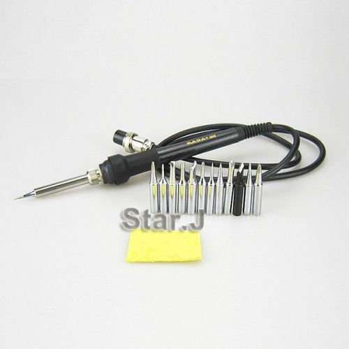 Replacement soldering iron for kada station 850,852d+,936 and 12 tips for sale