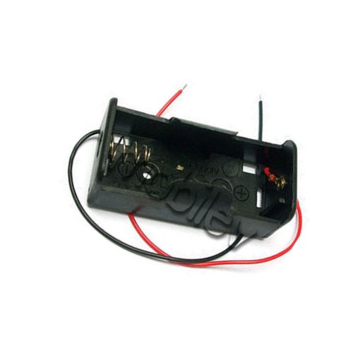 3 x battery box clip holder case for 1 x c size  r14 with 6&#039;&#039; wire leads for sale