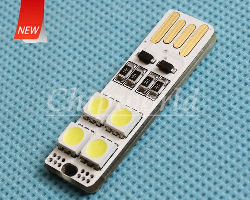 Pure white 5050 smd led double-sided usb interface usb light board for sale