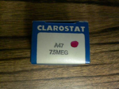 LOT OF 35 NTE CLAROSTAT A47 ASSORTED VALUE 1K TO 7.5M OHMS POT