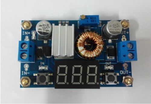 Dc-dc buck step down power module 4v-38v to 1.25v-36v 5a voltmeter adjustable for sale