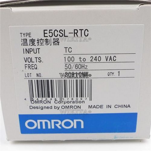 1PC OMRON 100-240V E5CSLRTC E5CSL-RTC TEMPERATURE CONTROLLER NEW IN BOX