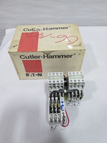 NEW CUTLER HAMMER AE56AN0CC 480V-AC 5HP 7A AMP REVERSING MOTOR STARTER D379816