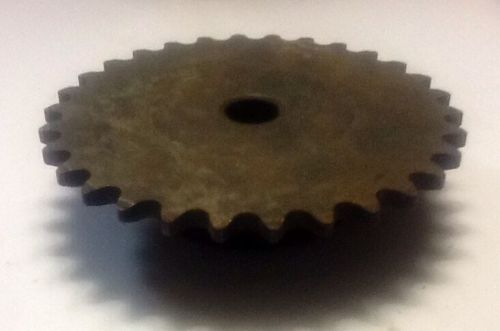 New martin roller chain sprocket, reboreable, type b hub, #35b30 1/2 inch bore for sale