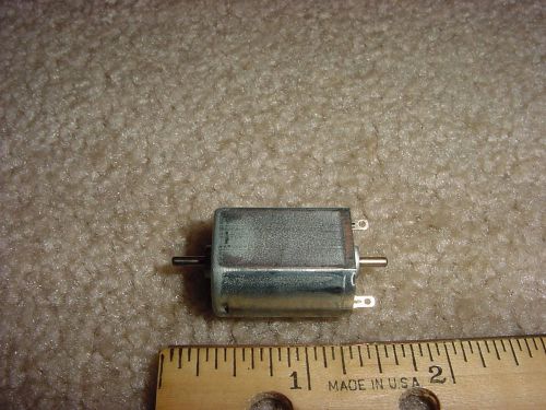 Small dc electric motor  1- 4 vdc 5400 rpm 5.8 g-cm m45 for sale