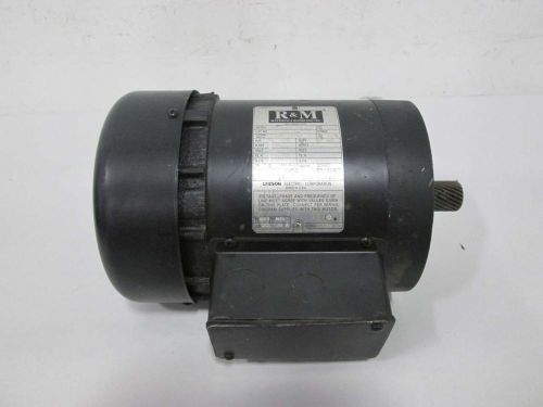 Leeson c6t17nc215b 114757.00 1/2hp 575v 1690rpm c56c 3ph electric motor d348498 for sale