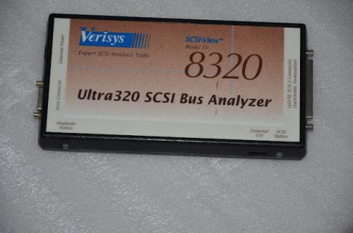 verisys scsi bus analyzer scsi-view sv8320