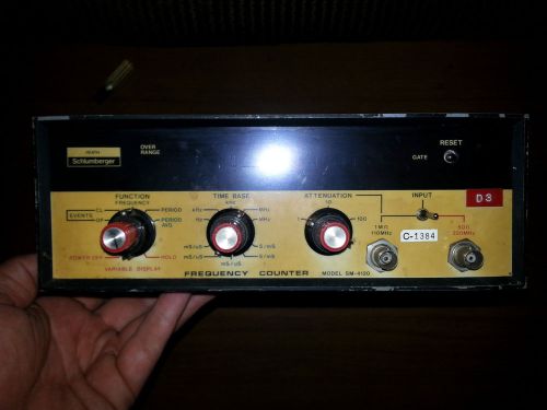 Heath Schlumberger SM-4120 frequency counter