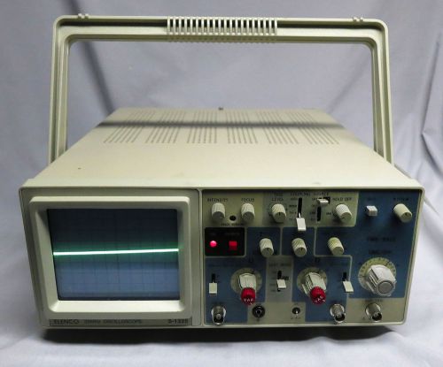 Elenco S-1325 Oscilloscope Dual Channel 30MHz - Original Box &amp; Manuals - Mint!
