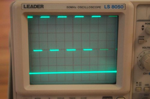 Leader LS8050 50 Mhz dual channel oscilloscope
