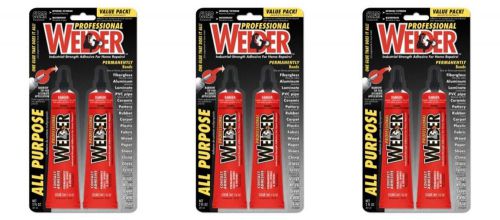 Homax group 730657 1 oz. welder all purpose adhesive  3 packs of 6 tubes for sale