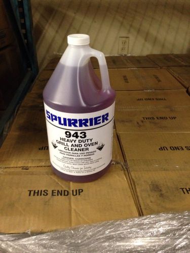 Spurrier 943 Heavy Duty Grilland Oven Cleaner 4- 1 Gall Jugs