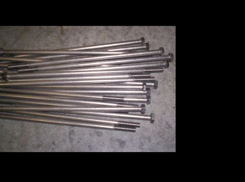 6 x 180 MM 18-8 stainless steel bolt 25 pieces NEW