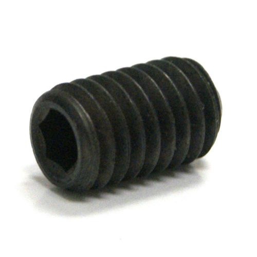 (100) M5-0.8x5 or 5mm x 5mm Socket Set Screw Flat Point Alloy Steel 100 pieces