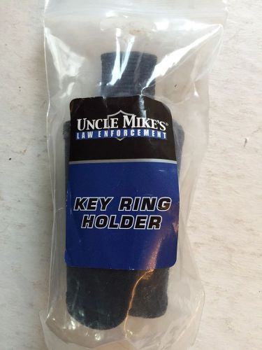 Uncle Mikes 8858-1 Kodra Covered Key Ring Holder with Velcro Closure