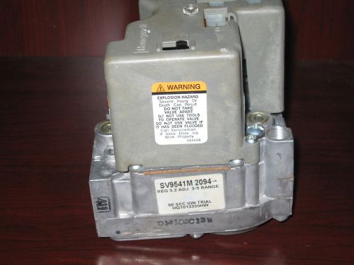Honeywell smart gas valve sv9541m 2094 for sale