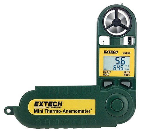 Extech 45158 mini thermo-anemometer with temperature, us authorized distributor for sale