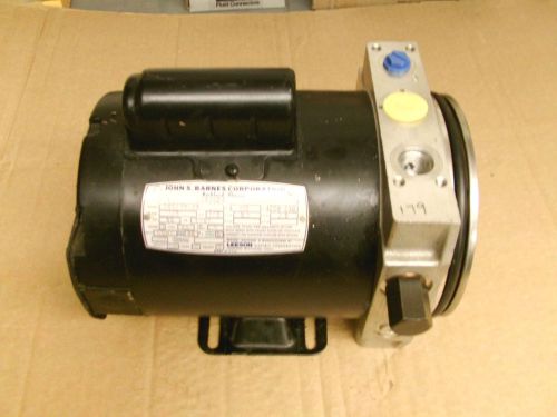 Haldex/barnes motor and pump adapter 115/208/230-1   1/3 horsepower for sale