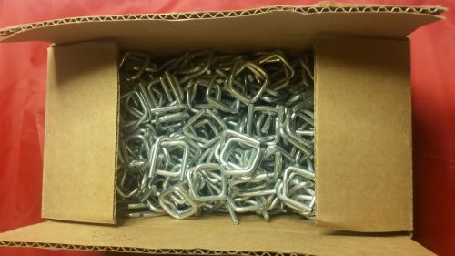Buckles 3/4&#034; 250 hd wire galvanized for cord strap banding lashing strapping for sale