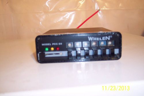 Whelen PCCS9R strobe or led fire police lightbar emergency light bar  switchbox