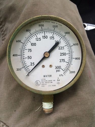 1984 fire sprinkler gauge for sale