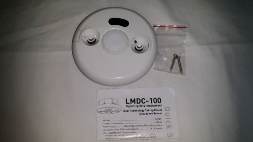 Watt Stopper LMDC-100 Digital Dual Tech Occupancy Sensor 24vdc 20mA