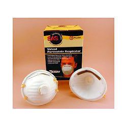 Sas Safety Valved Particulate Respirator 10 Pack. Sold as Each