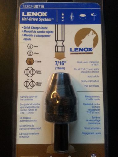 Lenox uni-drive system 7/16&#034; new for sale