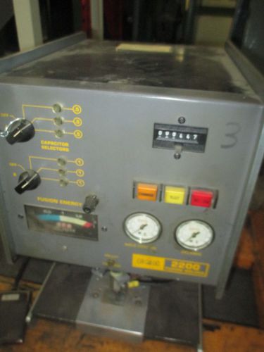 Efd manually operated electron fusion welder, model 2200 - very nice for sale