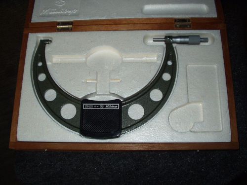 Mitutoyo  outside micrometer code # 103-145b metric 200-225mm for sale