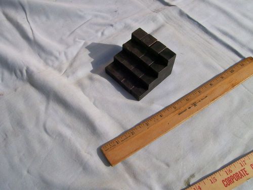 Vintage Machinist Toolmakers Step Blocks Sets 4 blocks
