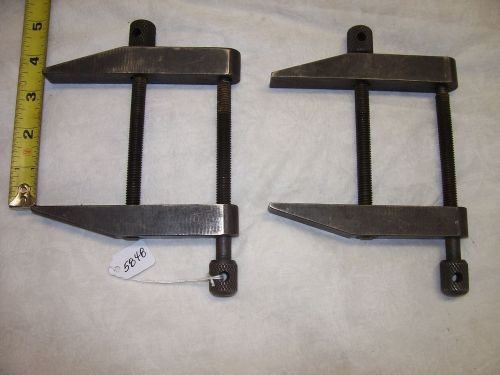 Parallel Clamps, (2) Machinist / Tool Maker Parallel Clamps, Open to 3-1/4&#034;