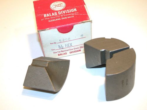 Up to 6 new balas master 1/2&#034; hex collet pads #5200 for sale