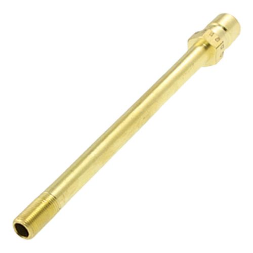 Mold 3/8&#034; fine thread dia brass male nipple pipe connector coupler 6&#034; for sale