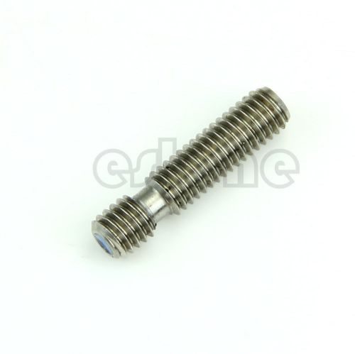M6x26 Stainless Steel Nozzle Throat Fr Reprap 3D Printer Extruder Hot End 1.75mm