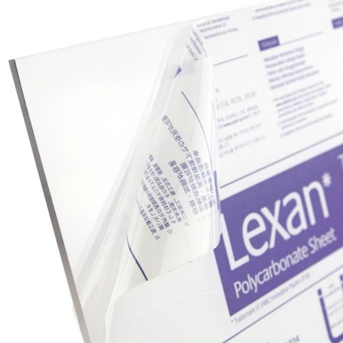 Lexan Sheets - Clear and Black in Various Sizes and Thicknesses