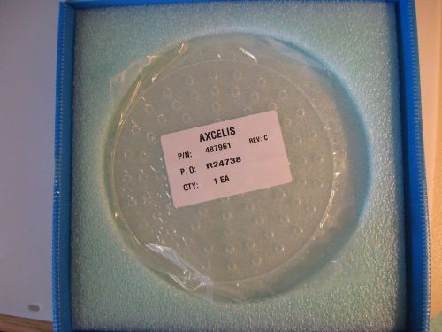 AXCELIS SHOWER HEAD UPPER PROCESS CHAMBER,  487961 REV C, NEW, SEALED