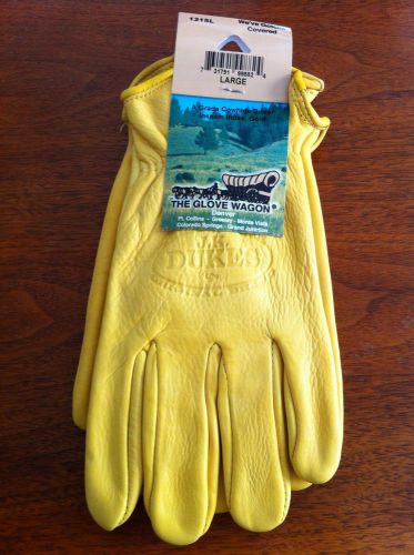 The Glove Wagon 1215L TOP GRAIN COWHIDE DRIVERS  LARGE GLOVES!
