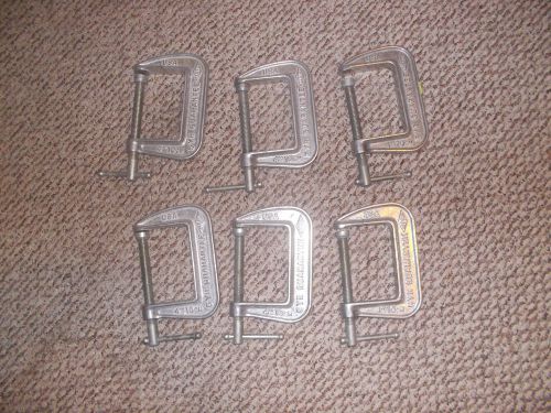 4&#034; c clamps aluminum barely used
